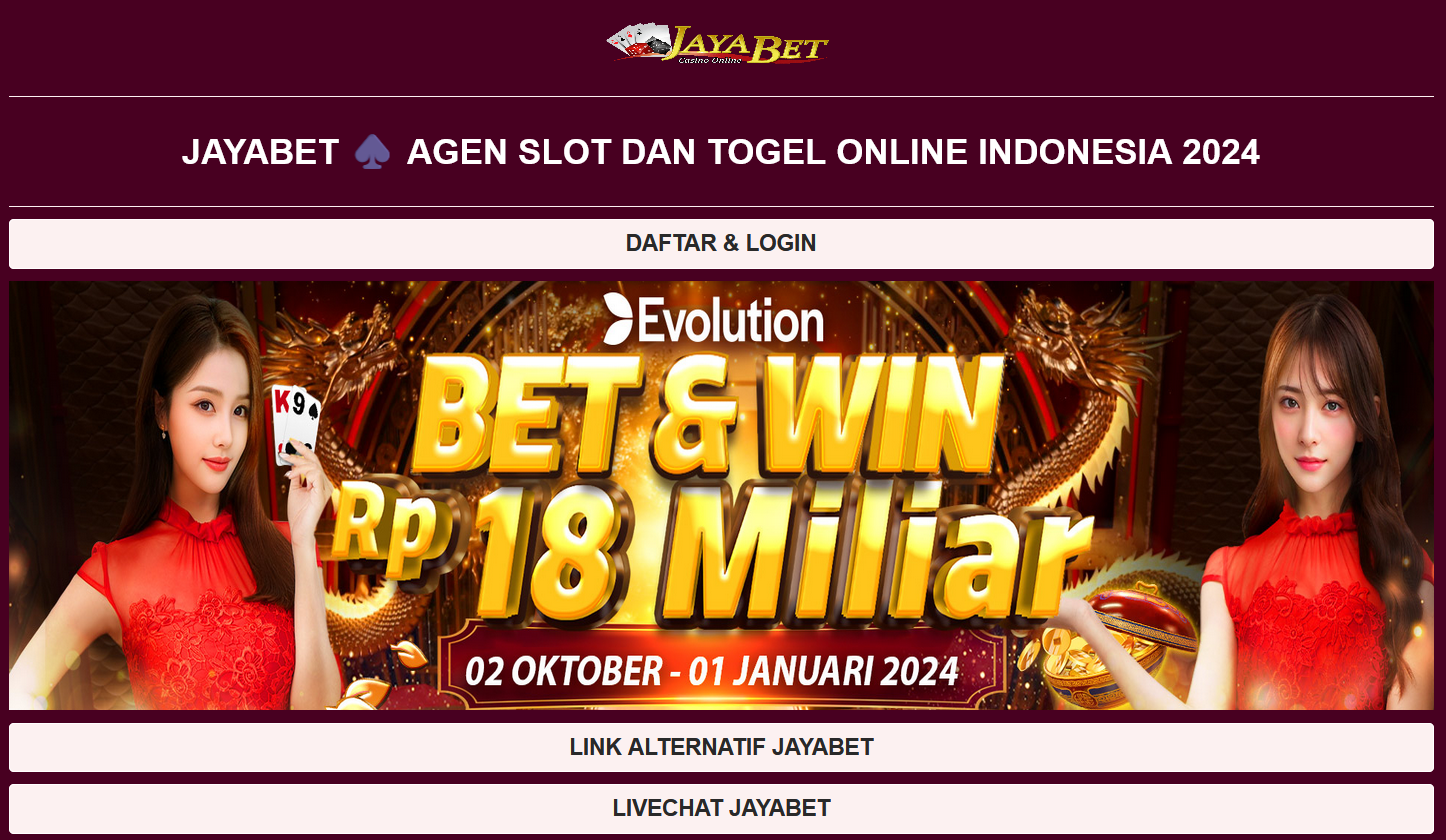 Jaya Bet – Referensi Terbaik buat Slots Online