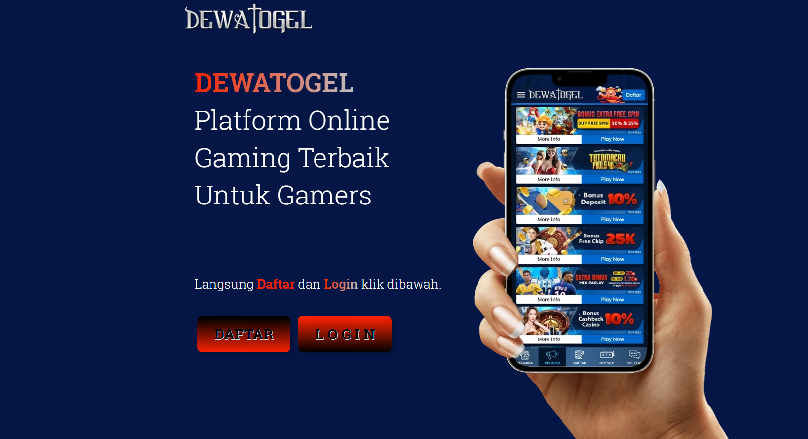 DEWATOGEL | Bonus Serta Promosi Menarik Di DEWATOGEL Fungsikan Keuntungan Maximum