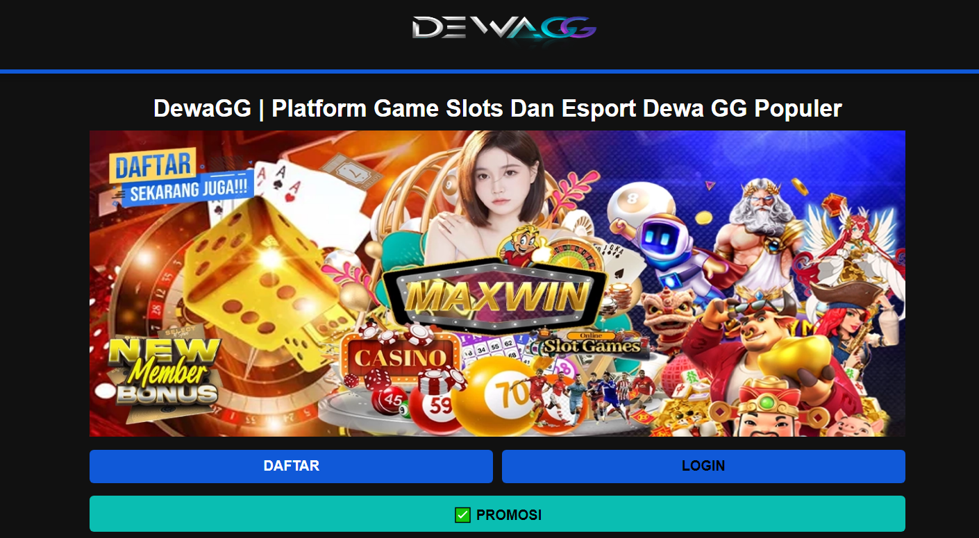 DewaGG – Bermain Judi Slot Online Asik