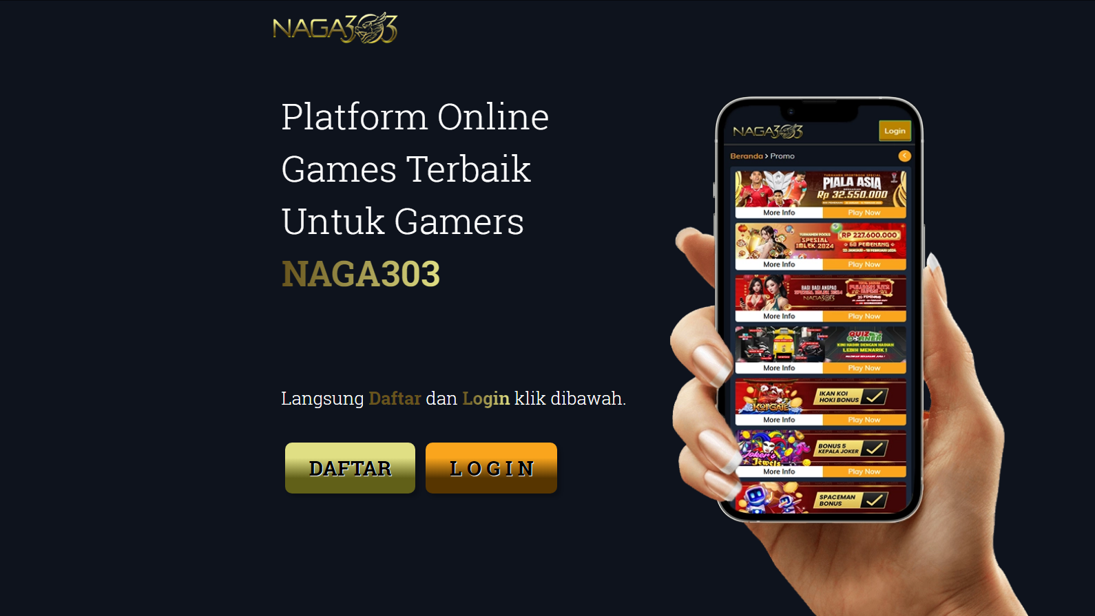 NAGA303 | Agen Situs Judi Online Benar-benar Bisa Dianggap Di Indonesia