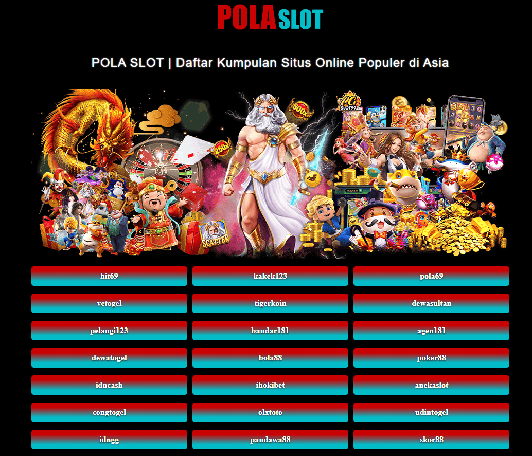 Daftar Situs Slot dengan Bocoran Pola Slot Gacor