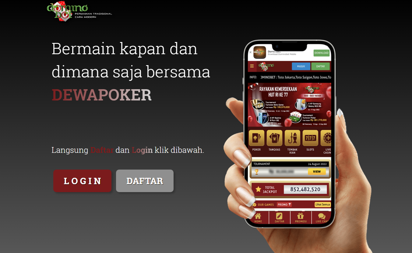 Dominobet | Situs Live Casino Dengan Provider Game Terbaik