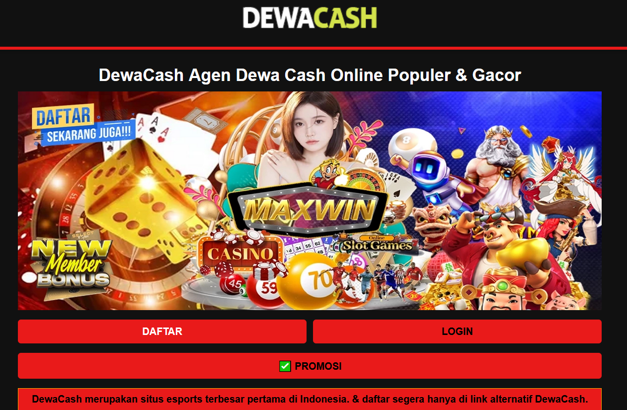 DewaCash – Agen Parlay Online Terpercaya